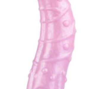 Pinky Tongue – érzéki dildó pink-lila színben 25 x 5.5 cm