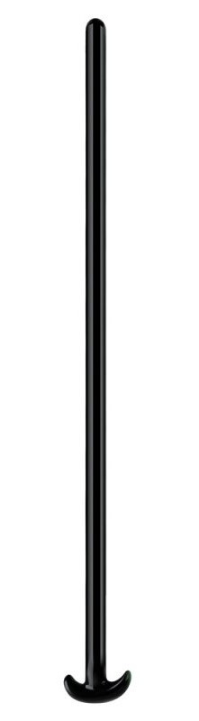 Giant Snake – prémium fekete dildó 100 x 3 cm