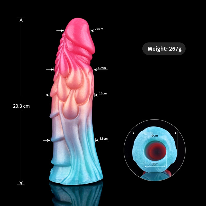 Prémium Dragon – 19 cm-es pénisz hüvely élvezetekhez - Image 8