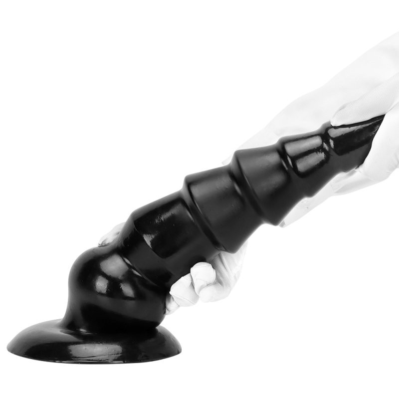 Plug Tower Up M – prémium anális kiegészítő, 32x9 cm, fekete - Image 8