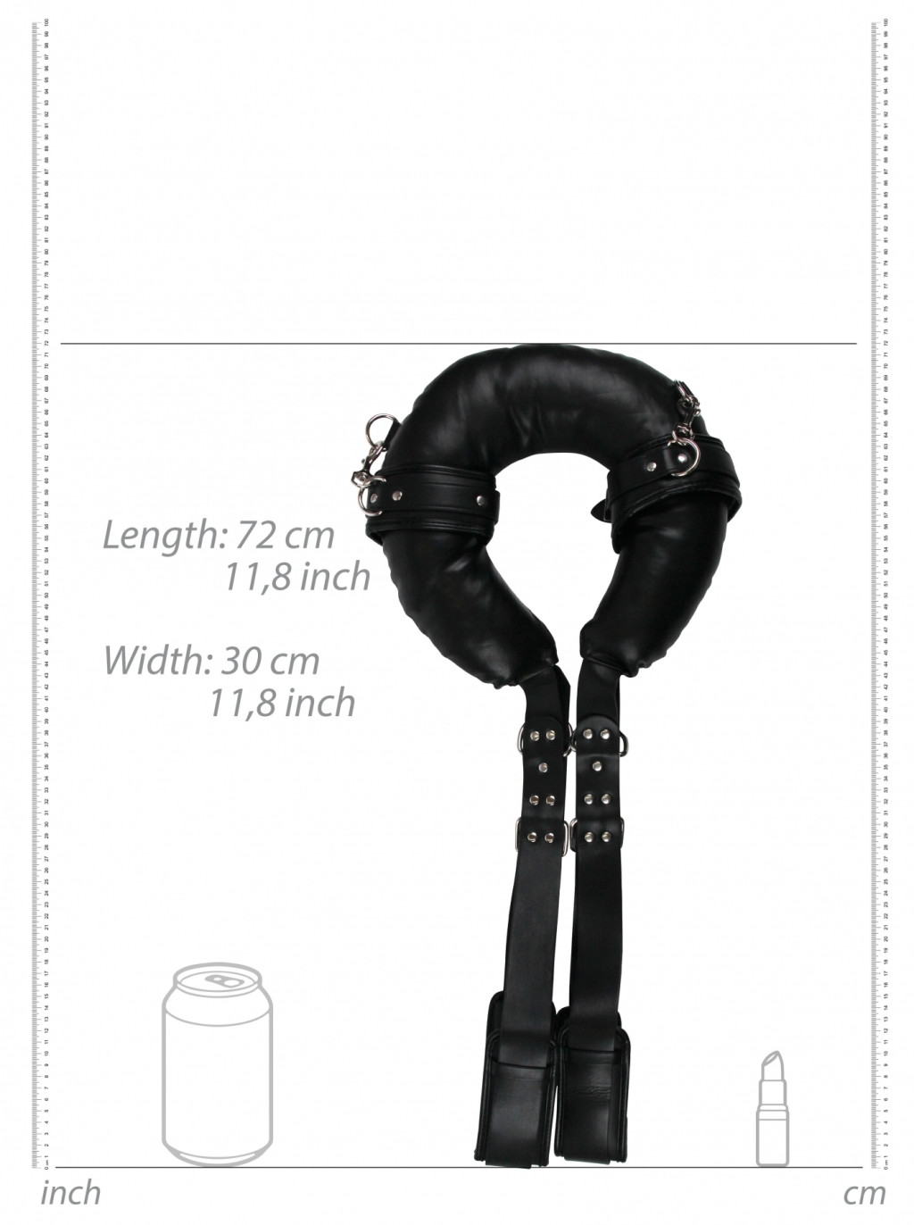 Párnázott hinta bilincsekkel – prémium érzéki élmény - Image 6