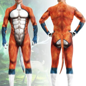 Wild Dog Orange – szexi cosplay ruha