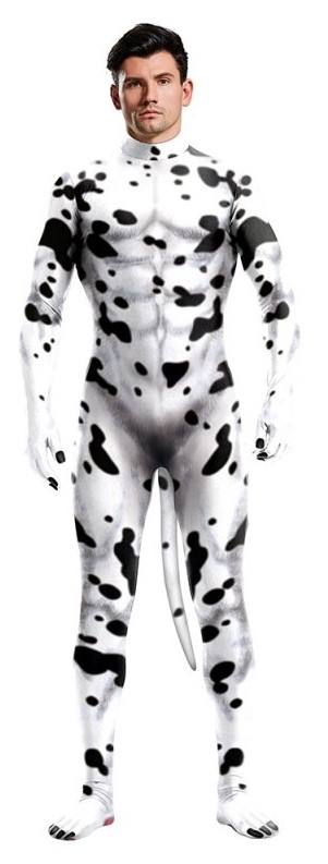 Dalmatin kutya jelmez – prémium fekete-fehér cosplay öltözet - Image 5