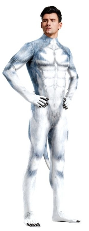 Kék-szürke husky kutya jelmez - prémium cosplay öltözet - Image 2