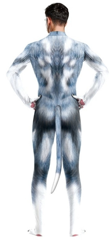 Kék-szürke husky kutya cosplay ruha - Image 3