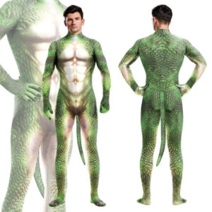 DRAGON Zöld Gyík Jelmez – Prémium Cosplay Élmény