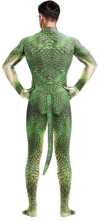 DRAGON Zöld Gyík Jelmez – Prémium Cosplay Élmény - Image 5