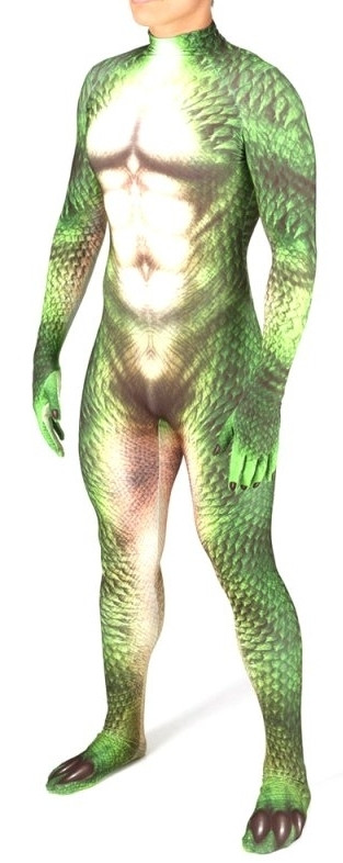 DRAGON Zöld Gyík Jelmez – Prémium Cosplay Élmény - Image 7