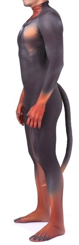 Fekete és Tűz Doberman Cosplay Jelmez - Image 6