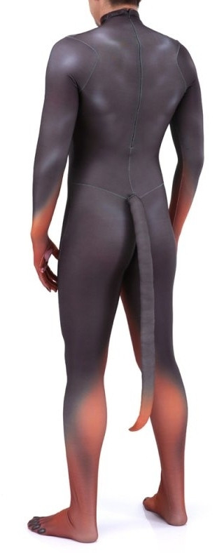 Fekete és vörös Doberman cosplay jelmez - Image 5