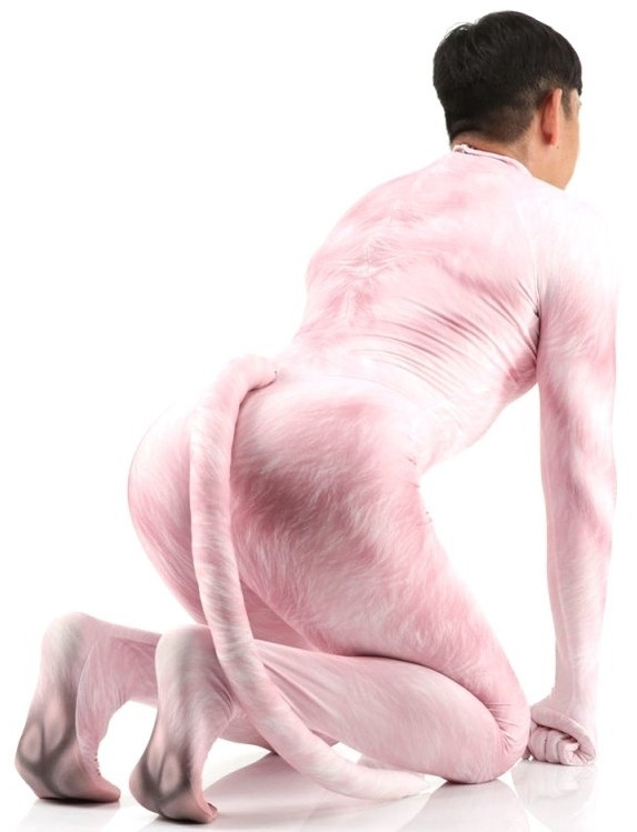 Pink Dog – stílusos cosplay ruha - Image 4