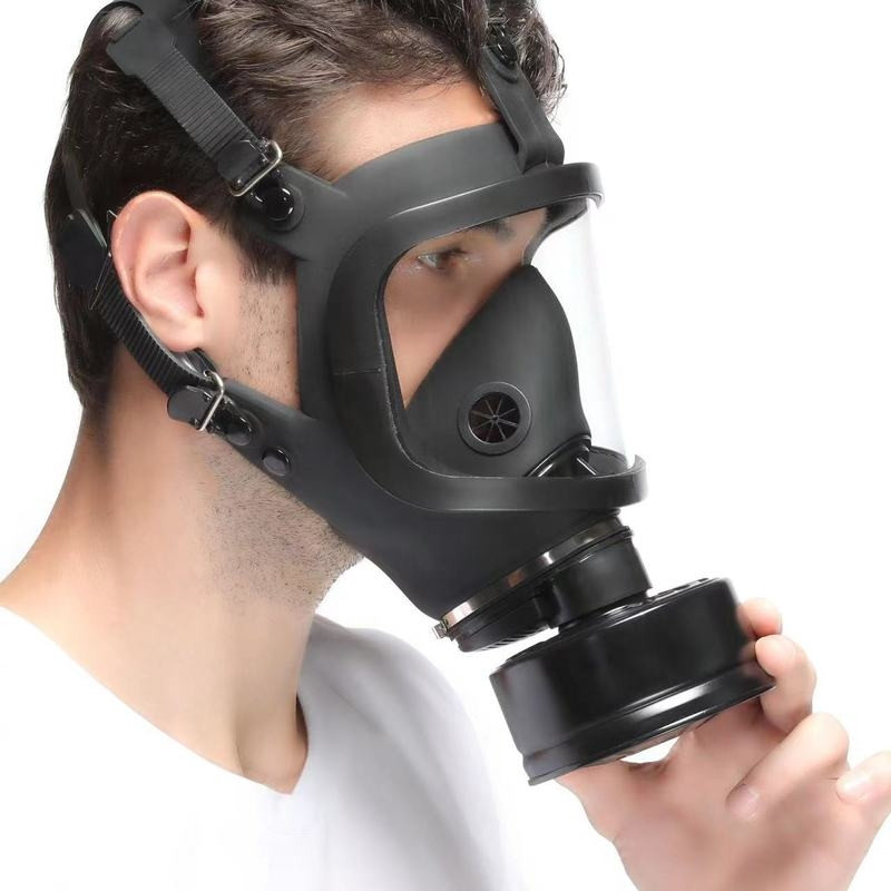 Full Visu Black – prémium fekete gázálarc - Image 2