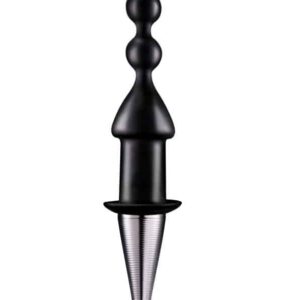 Rózsa füllel – 16,5 x 3 cm-es gyöngyös szeretetobjektum