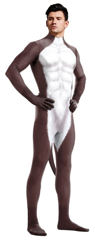 Donkey Cosplay – fehér-barna jelmez prémium minőségben - Image 3