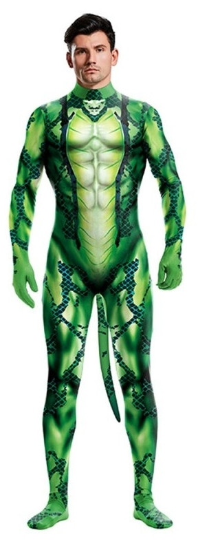 Frogman zöld cosplay kezeslábas - prémium élményhez