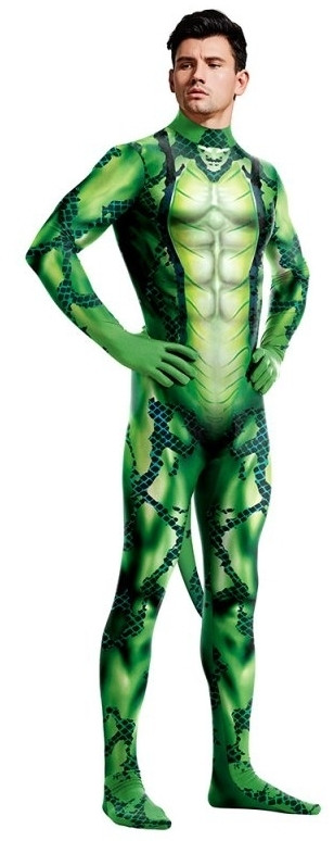 Frogman zöld cosplay kezeslábas - prémium élményhez - Image 3