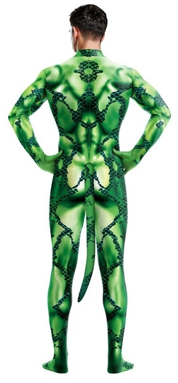 Frogman zöld jelmez – stílusos cosplay ruha - Image 2