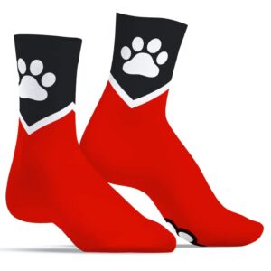 Paw Kinky Puppy – érzéki vörös zoknik