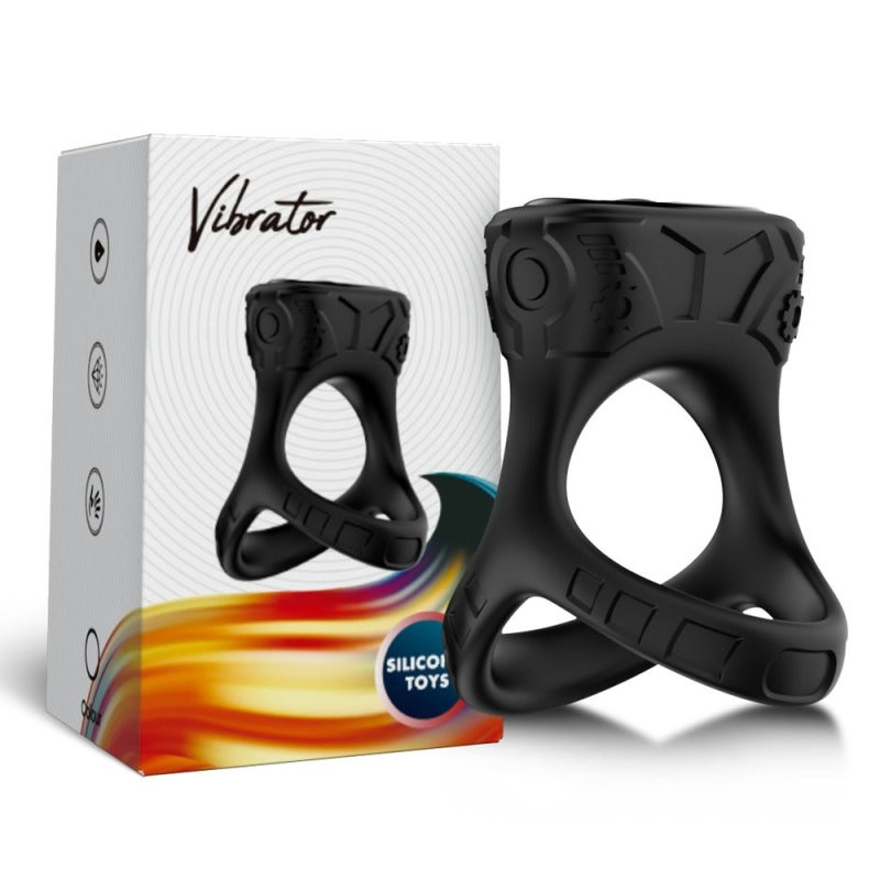 Vrizz Vibrant – érzéki golyónyújtó prémium fekete 43mm - Image 2