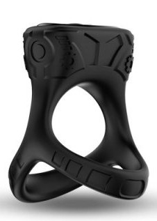 Vrizz Vibrant – érzéki golyónyújtó prémium fekete 43mm - Image 3