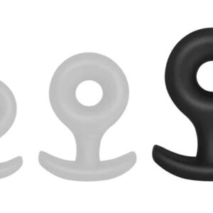 Plug Cercle Hollow Round L – üreges análkúp (8,5 x 6 cm)