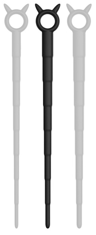 Diablo M – szilikon urethra tágító 25 cm, 5-12 mm átmérővel
