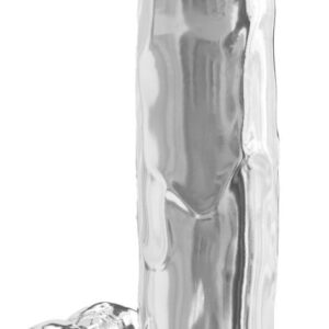 Realistic Dildo Diamond – 15,5 cm átlátszó élvezet
