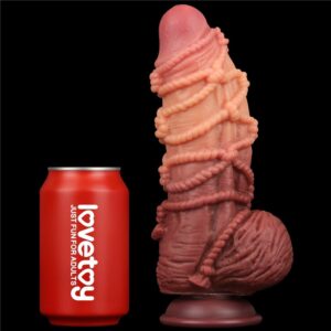 Rugalmas Dildo - 17 cm-es érzéki játék