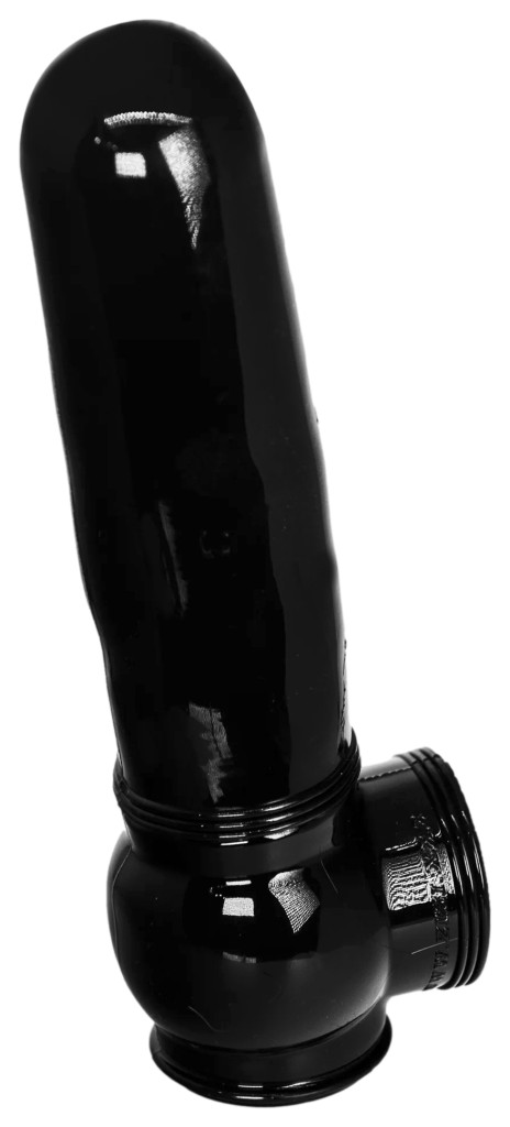 Zizi Megamen – prémium fekete maszturbátor 19 x 4 cm
