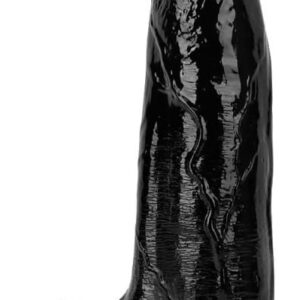 Thorel – prémium fekete dildó 25 x 8 cm