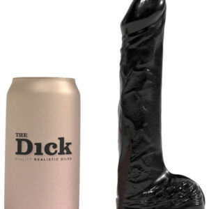 Erik The Dick – prémium fekete dildó 17 x 4 cm