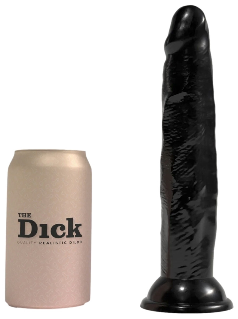 Brock The Dick – prémium fekete dildo 21 x 4 cm