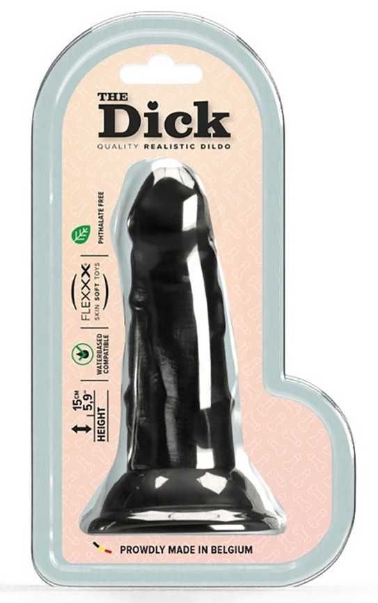 Markus The Dick – prémium fekete dildó 13 x 4,5 cm - Image 2