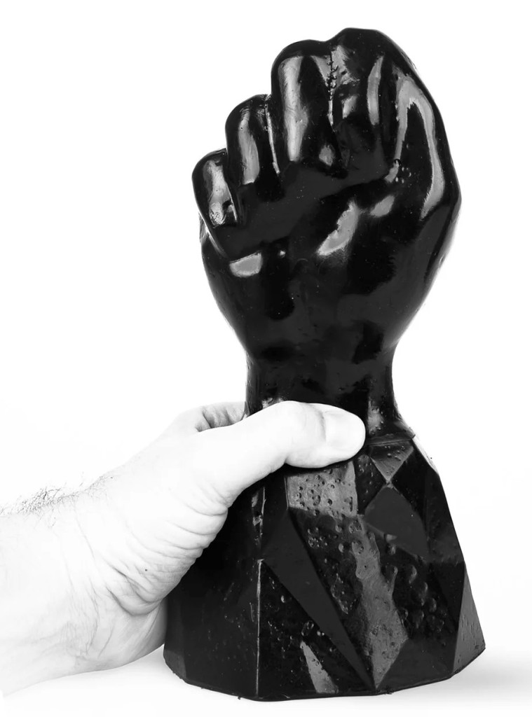 Plug Fist Titus – prémium sötét kristály anális dugó - Image 2