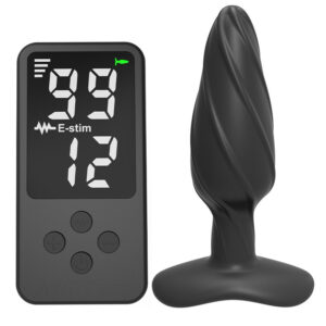 Plug Electro – impulzusos anális stimuláló 10,5 cm x 3,5 cm