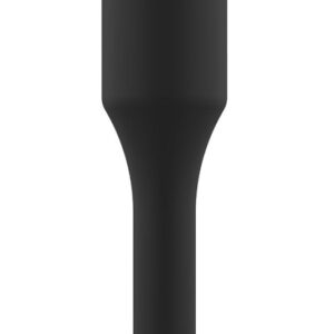 ToyJoy Smooth – selymes anális kényeztető dugó, fekete
