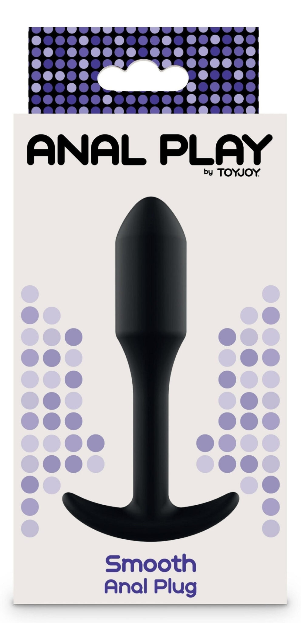 ToyJoy Smooth – selymes anális kényeztető dugó, fekete - Image 2