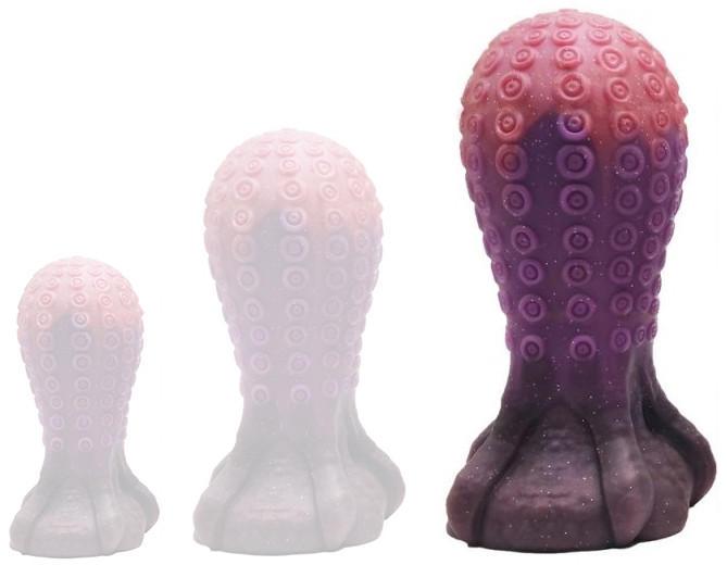 Dildo Octopuss L – érzéki, vízálló kényeztető 16 x 9,3 cm