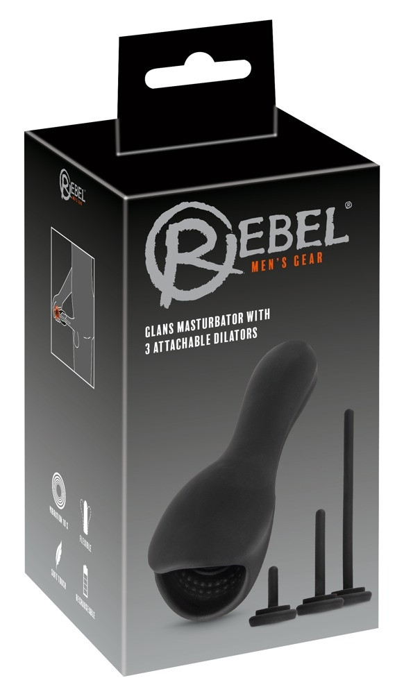 Glans Vibe Rebel – csúcskategóriás férfi maszturbátor - Image 2