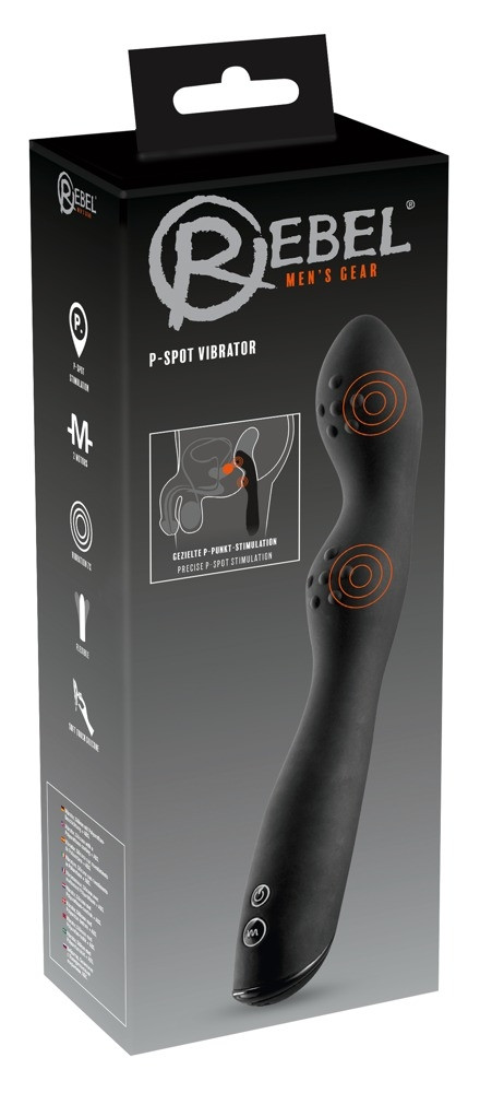 P-Spot Rebel – G-pontos prosztata vibrátor 16 cm - Image 2