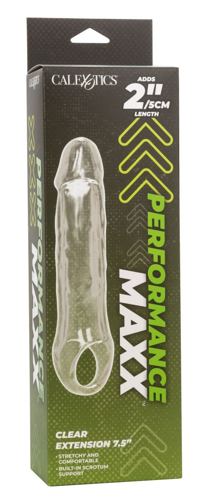 Performance Maxx – áttetsző pénisz hüvely, 18 x 5 cm - Image 2