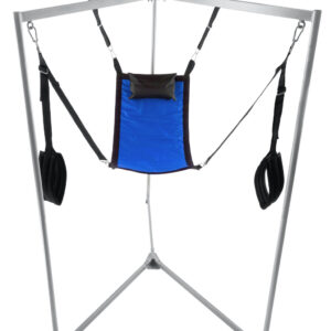 Kit Sling – kék téglalap alakú szövet horgonnyal