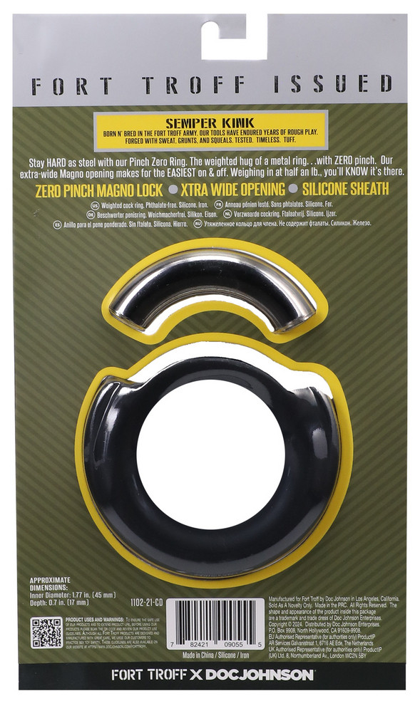 Cockring Pinch Zero 45 mm – prémium péniszgyűrű 300g súllyal - Image 3