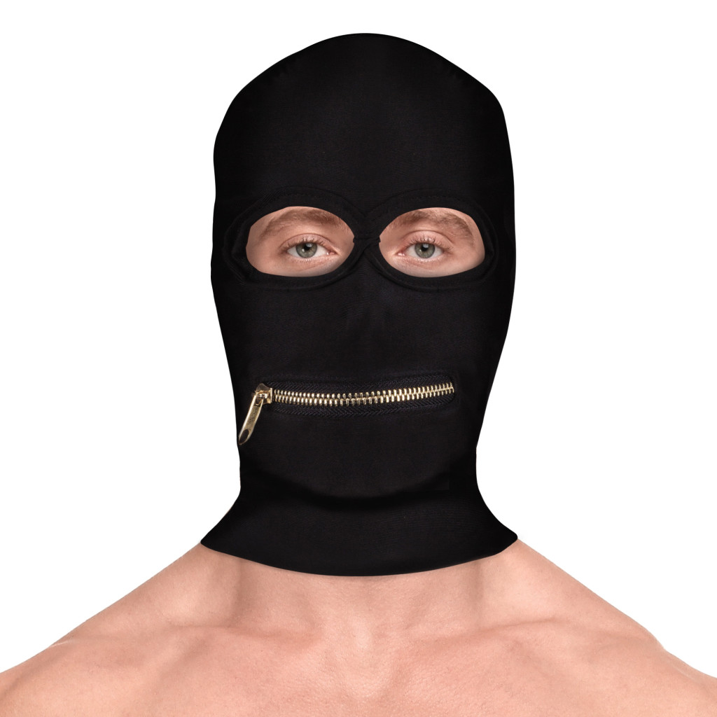 SM EXTREME ZIPPER – érzéki balaklava felnőtt játékhoz