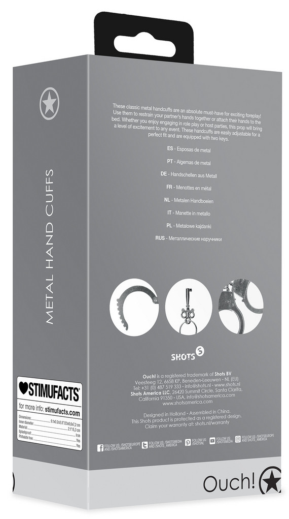 Realcuffs – prémium fém bilincs érzéki kalandokhoz - Image 3