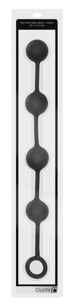 Chapballs Large – prémium fekete masszírozó eszköz 46 cm - Image 2