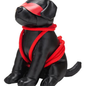 Faux Dog Rover – 24 cm fekete vibrátor
