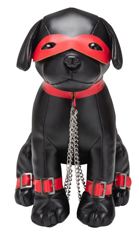 Captain Chains – fekete 24cm-es műbőr kötöző eszköz - Image 3