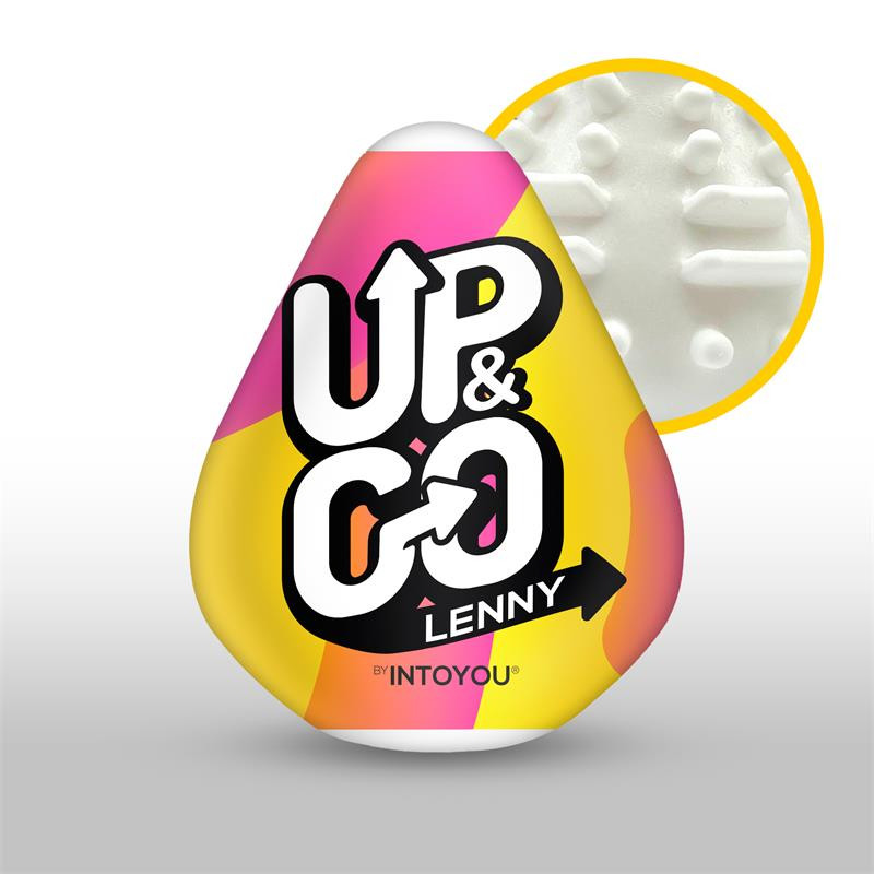 Masturbátor tojás - Up&Go Lenny érzéki élmény - Image 2