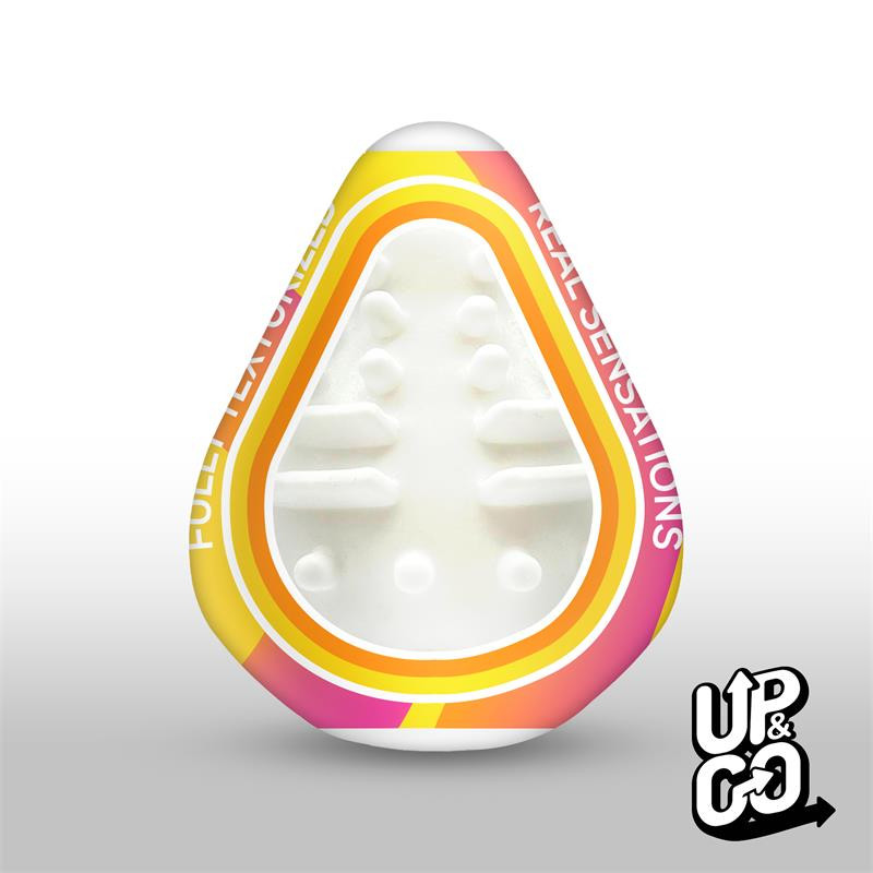 Masturbátor tojás - Up&Go Lenny érzéki élmény - Image 4